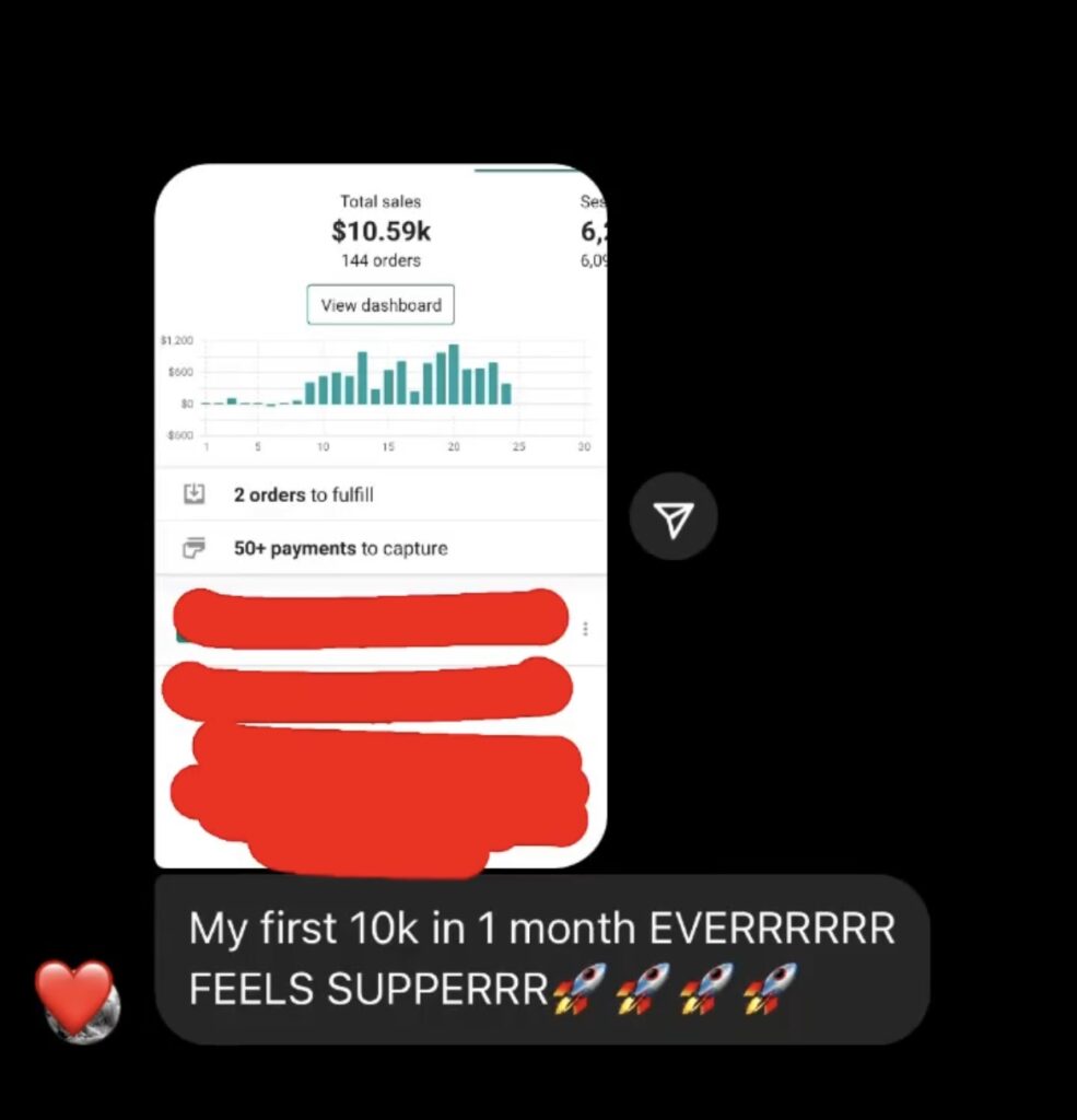 Wolfofbey student testimonial screenshot 81