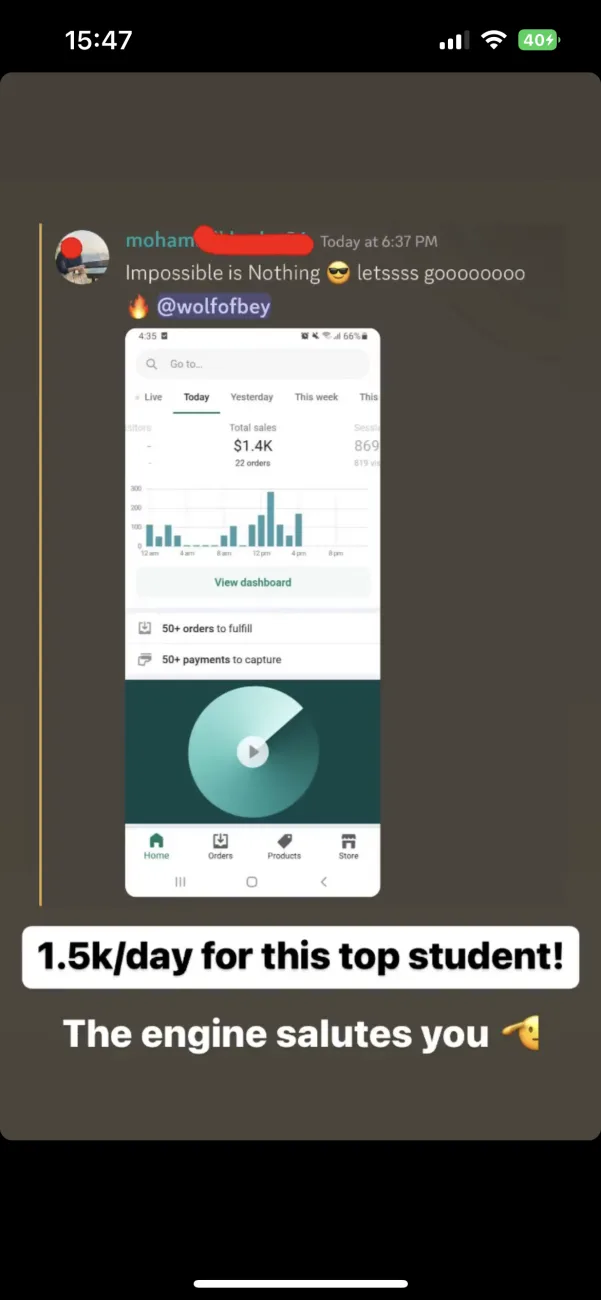 Student result